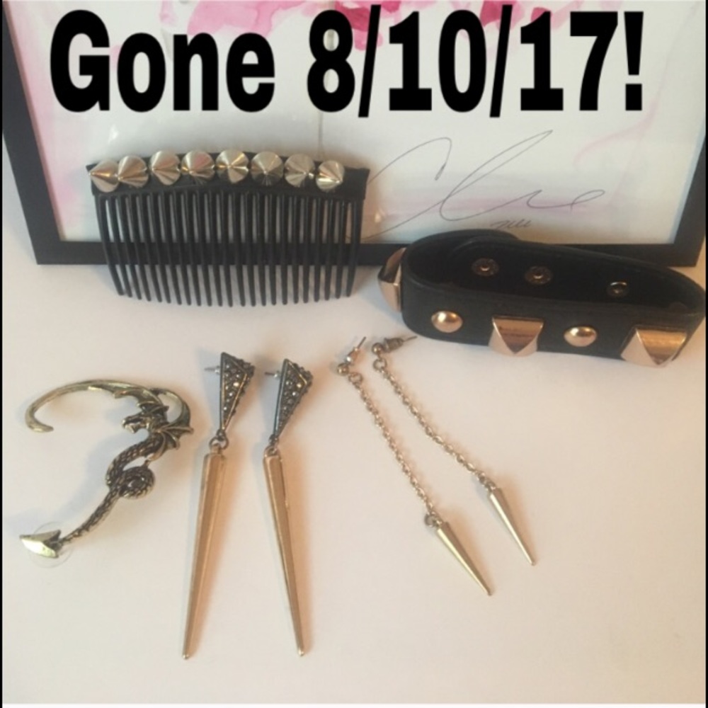 Studded jewelry Bundle  *7 days left
