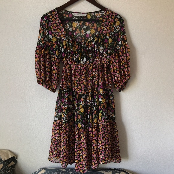 Zara Dresses & Skirts - Zara Basics floral peasant dress