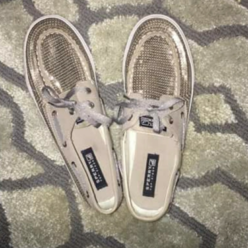 Sparkly Sperrys