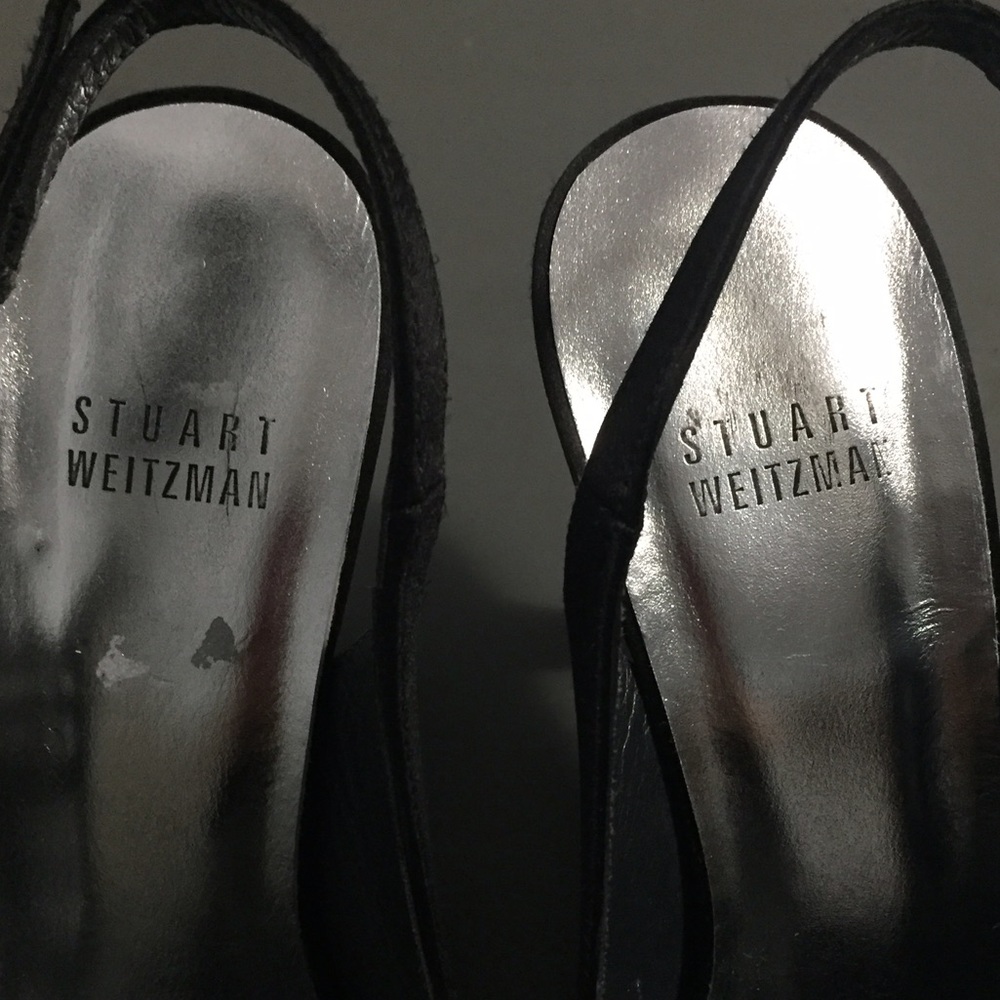 Stuart Weitzman women's heels w jewel detail - Picture 3 of 8