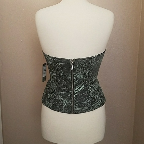 🖤 GUESS SWEETHEART BUSTIER TOP - Picture 6 of 8