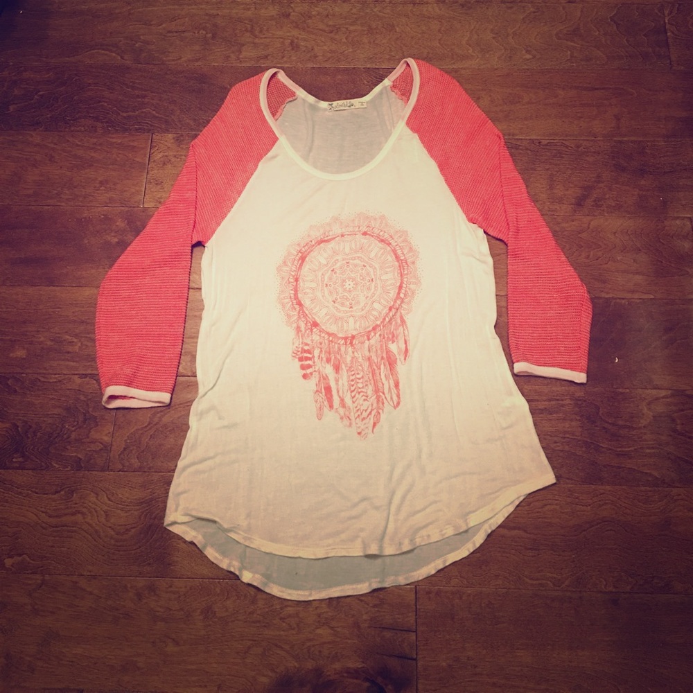 Coral DreamCatcher Top!