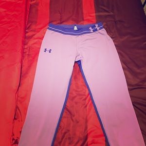 Colorblock underarmour tights