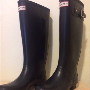 Black Huntress Hunter Rainboots