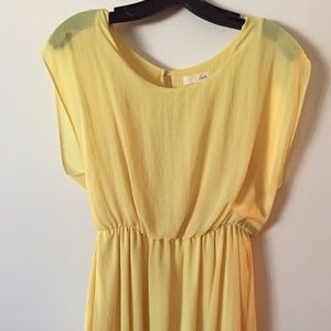 Yellow dress