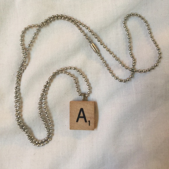 Cheeky Vintage Scrabble Necklace - Picture 1 of 2