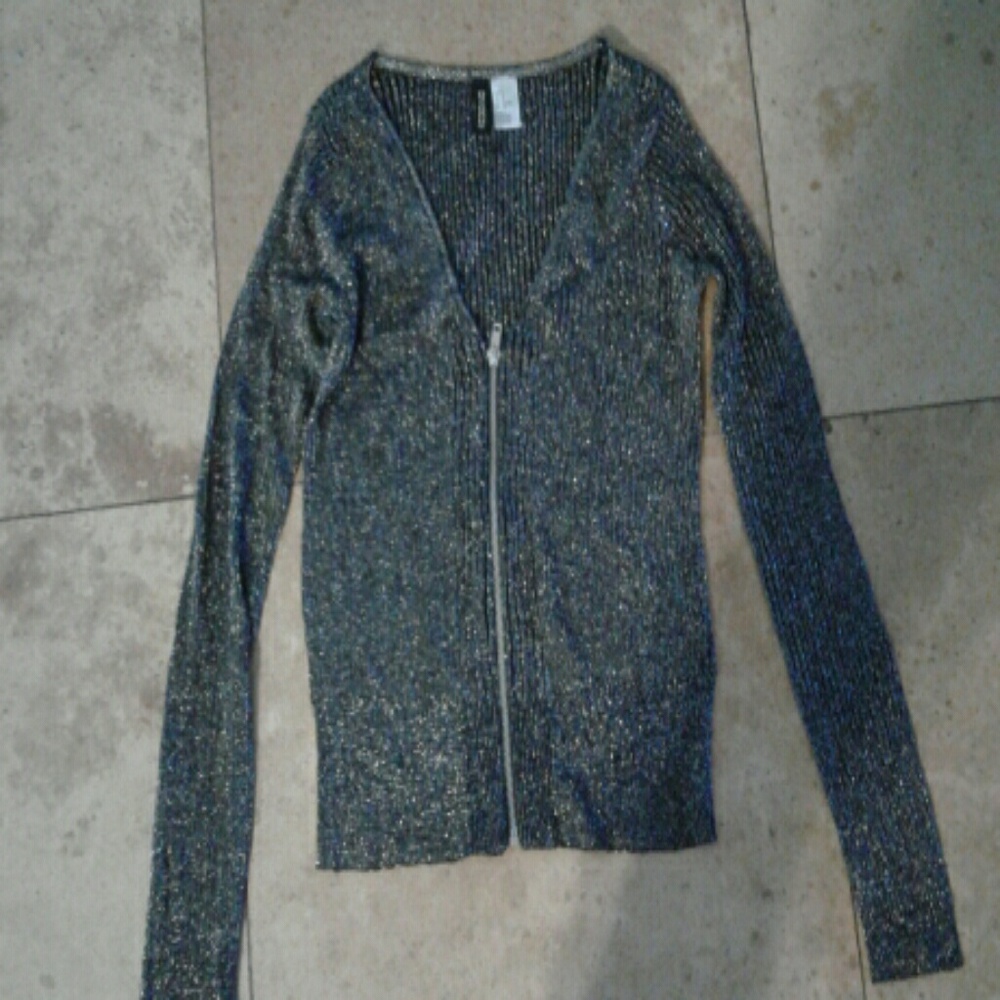 H&M full zip sweater