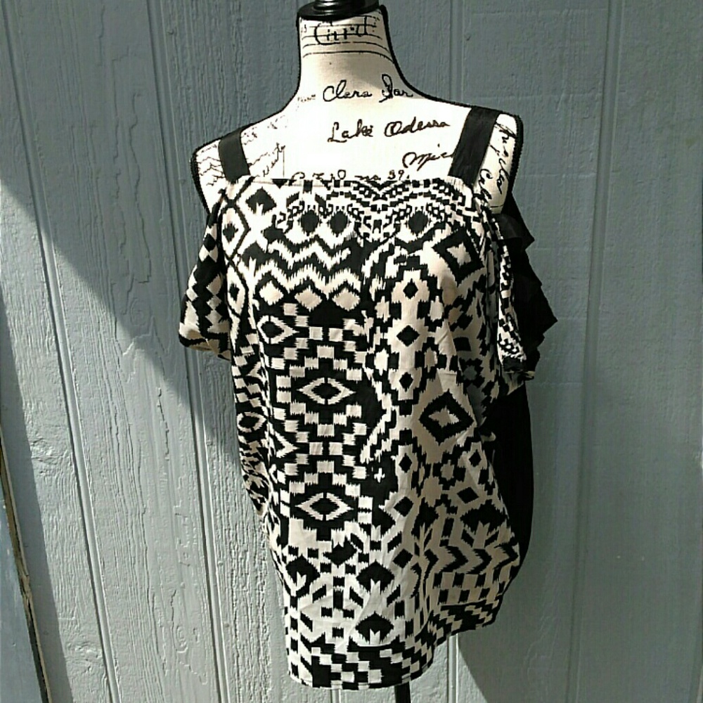 Cold Shoulder Blouse