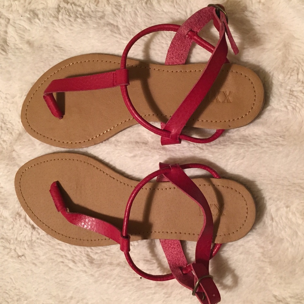 Red Sandals