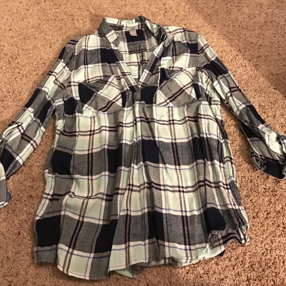 Charlotte Russe Plaid Shirt