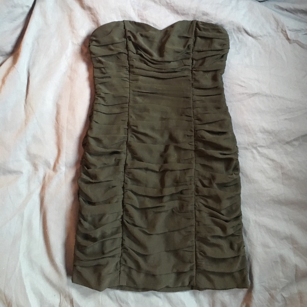 Black Strapless Dress