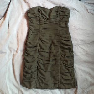 Black Strapless Dress