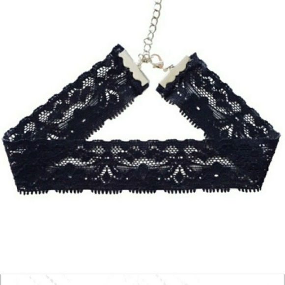 STRETCH LACE CHOKER - Picture 3 of 3