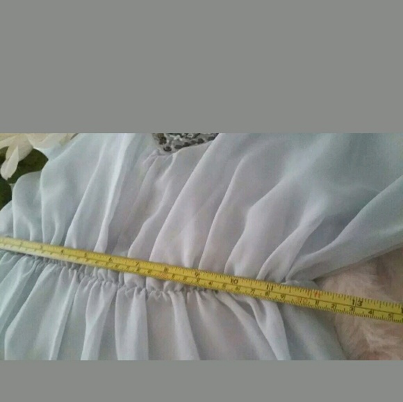 Uptown Vibe sequin sheer festive fun Dress - Picture 2 of 6