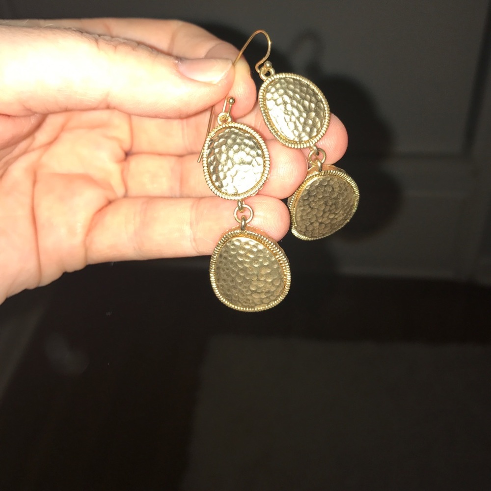 Gold dangles