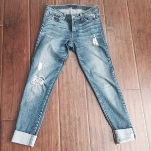 Distressed Jeans