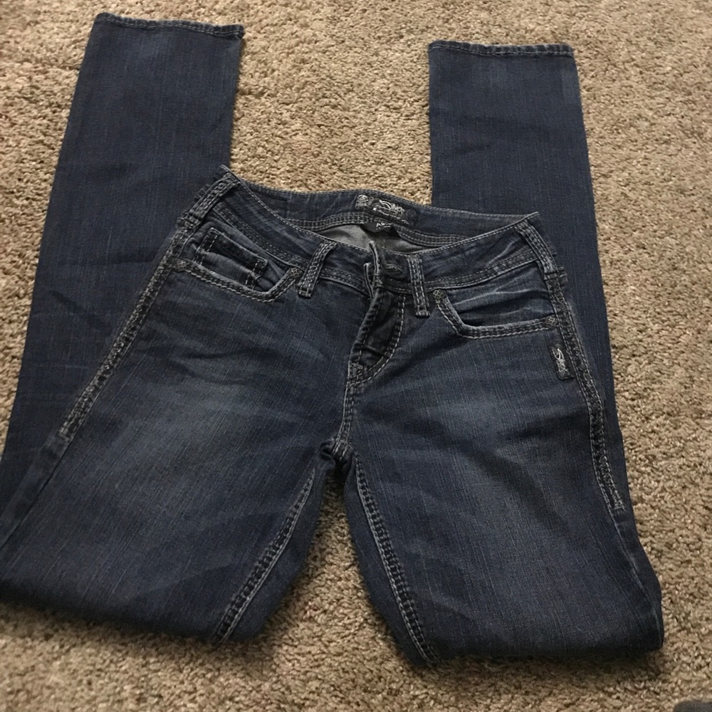 Silver Mid baby boot jeans