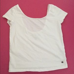 American Eagle Outfitters Low-Scoop Back Crop top