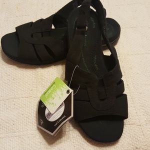 Black sandals