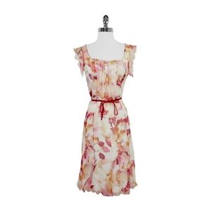 Max Mara floral dress sz 4
