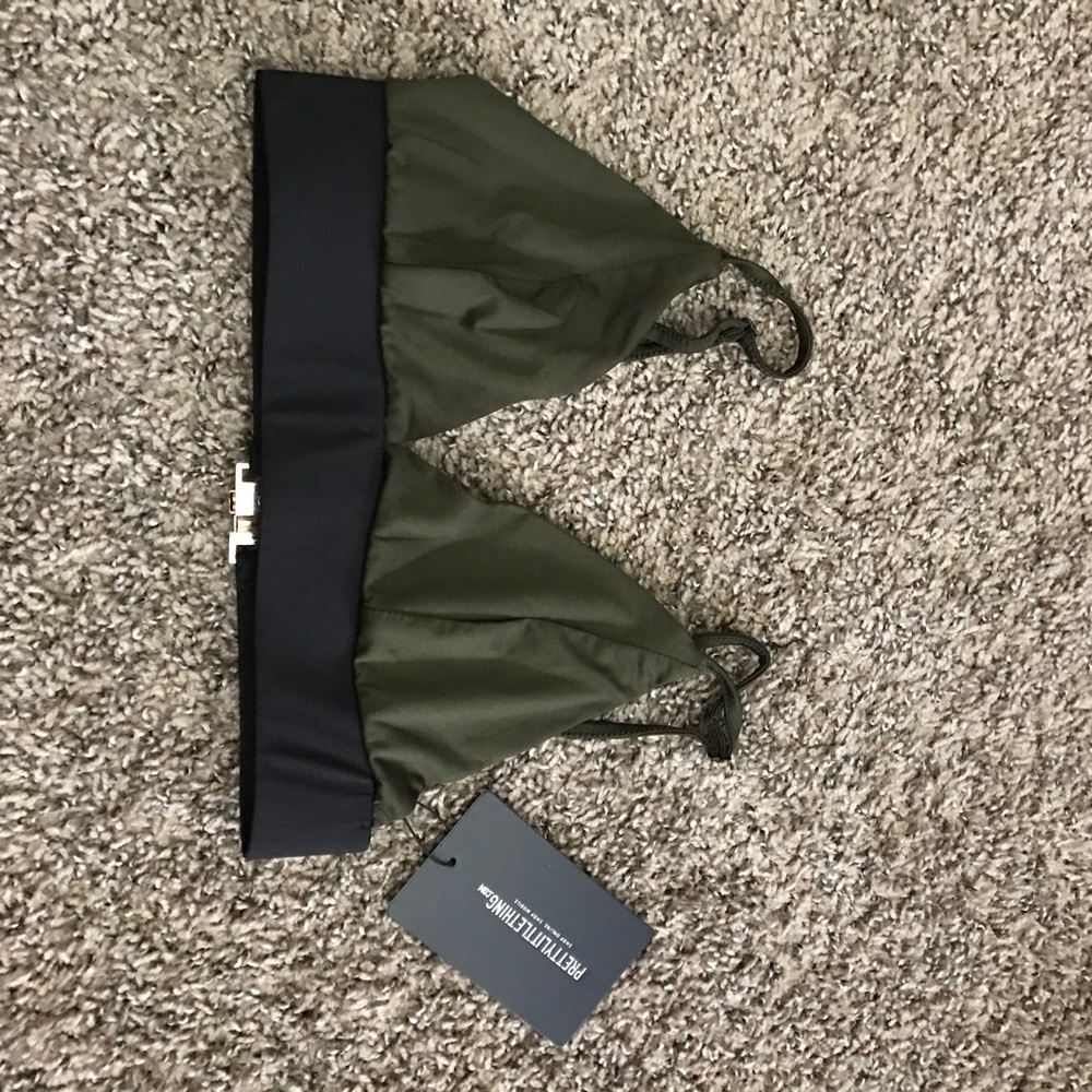 Green + Black Swim Set