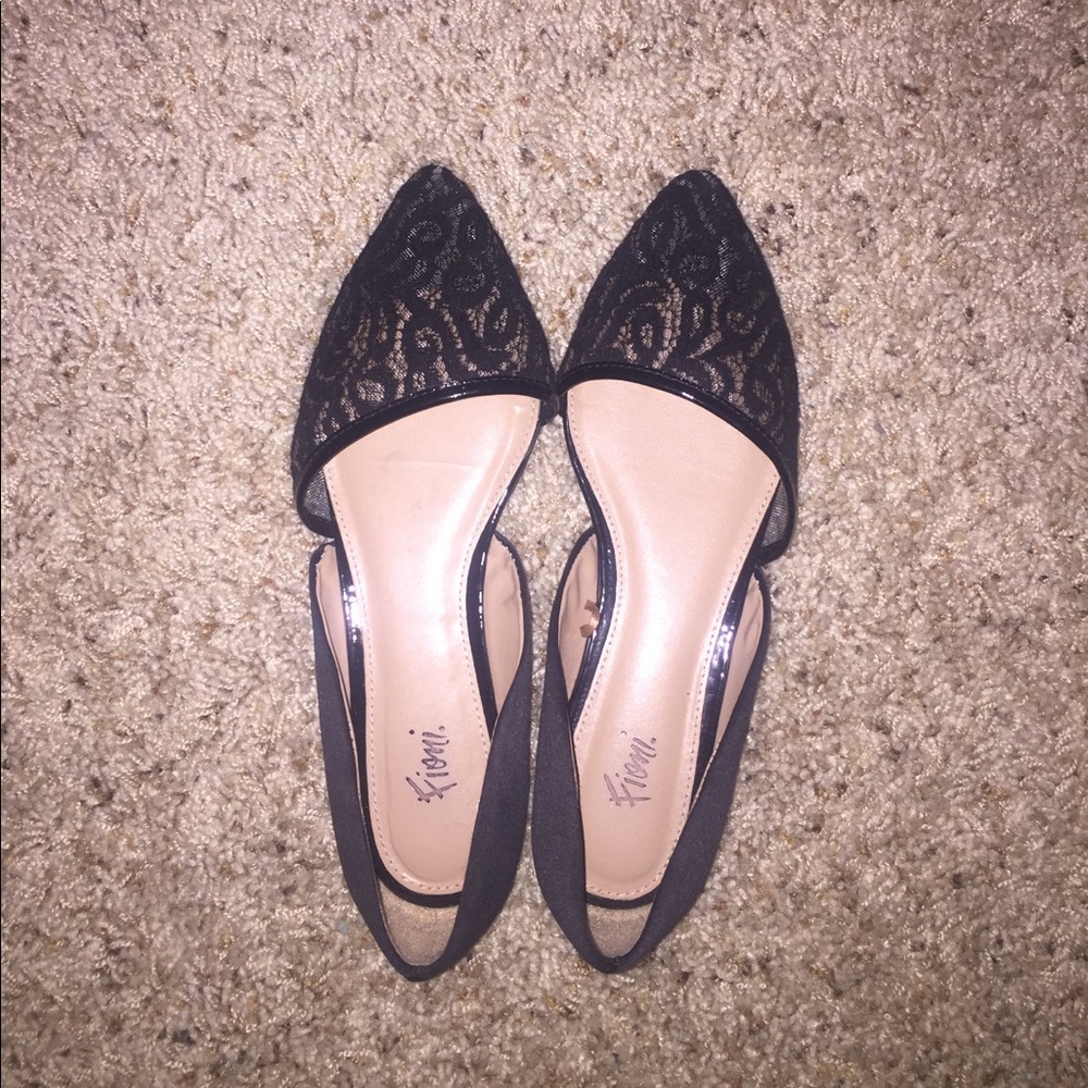Black flats