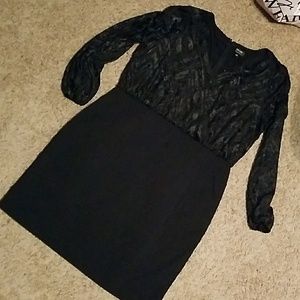 Formal black dress