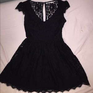 Urban Outfitters Black Lace Dress, Size Small