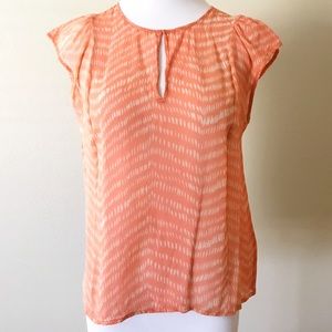 Madewell Waveform Top in Sweet Dahlia XS