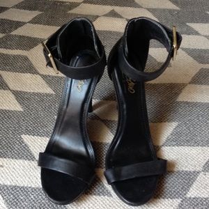Ankle strap heels