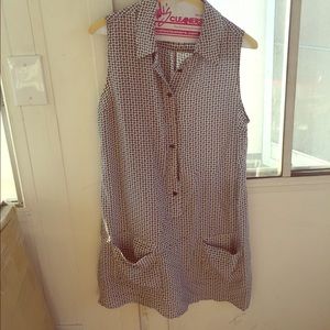 Button up dress