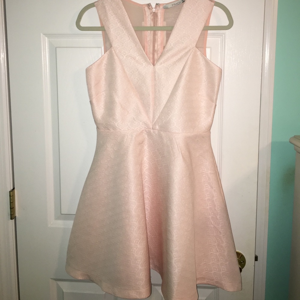 Baby Pink Skater Dress