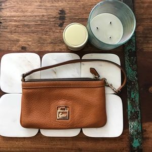 Dooney & Bourke Leather Slim Wristlet
