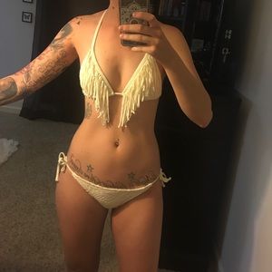 Crochet Detail Bikini Set