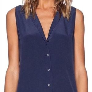 Equipment Navy Peacoat Dress