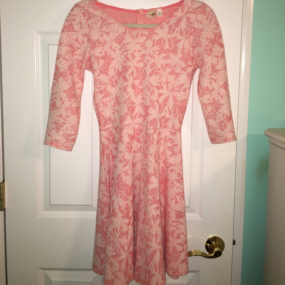 Pink Skater Dress