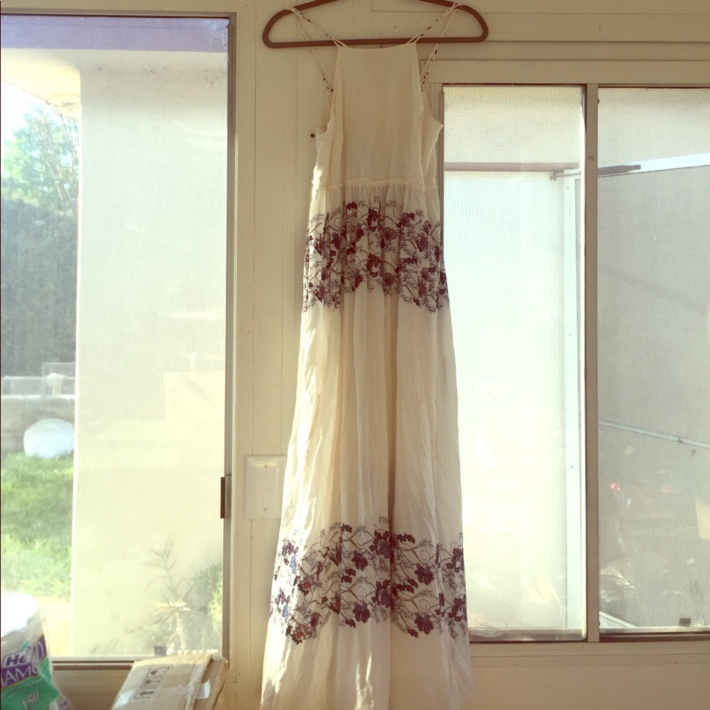 Floral maxi dress