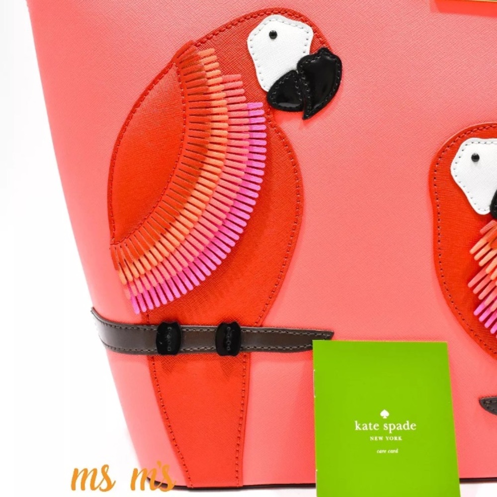 NWT Kate Spade parrot tote - Picture 4 of 7
