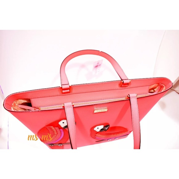 NWT Kate Spade parrot tote - Picture 5 of 7