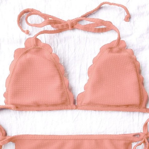 Coral triangle string Bikini - Picture 2 of 5