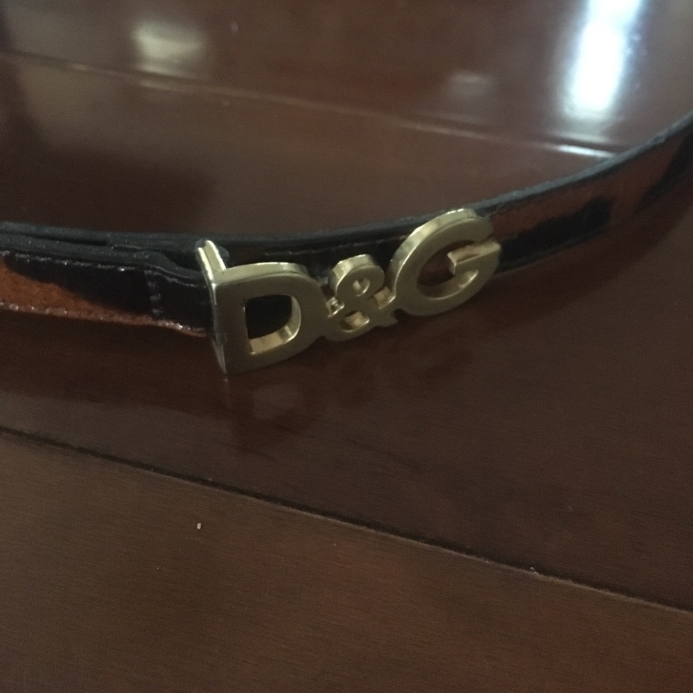 D&C leopard belt