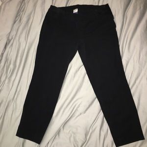 Old Navy maternity side panel pixie ankle pants