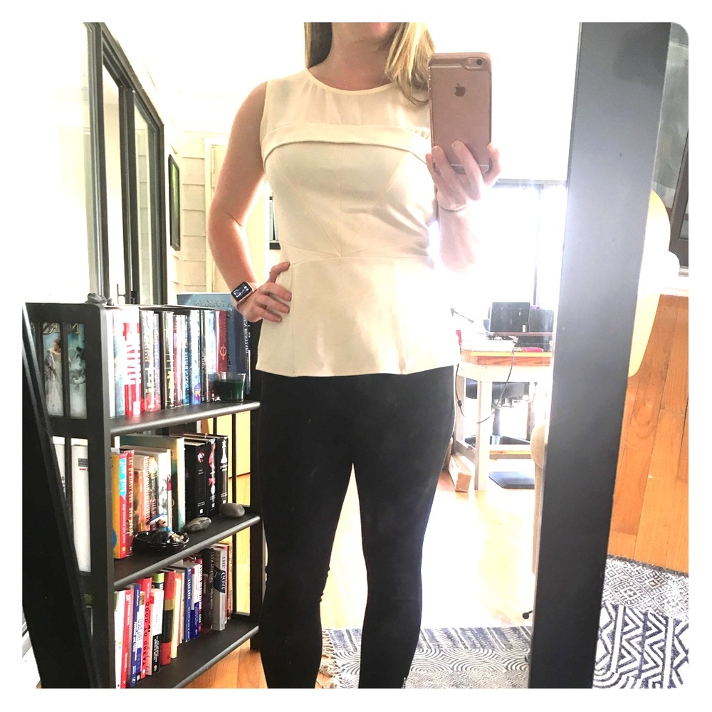 Ro & De blouse from Nordstrom - cream