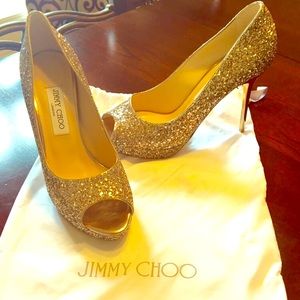 Jimmy Choo Luna Pumps Worn Once! Inside only!