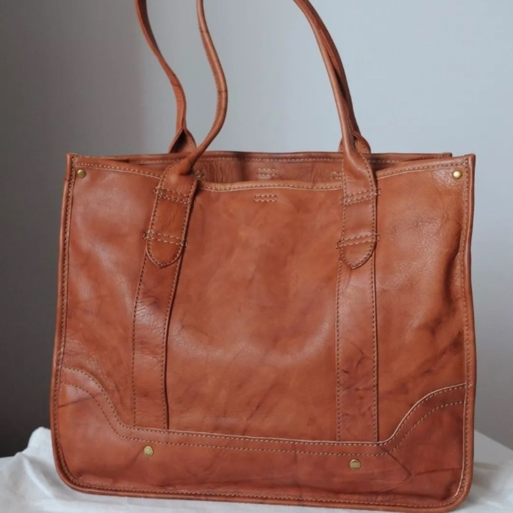 NWT Frye Campus Shopper in Saddle - Picture 4 of 8