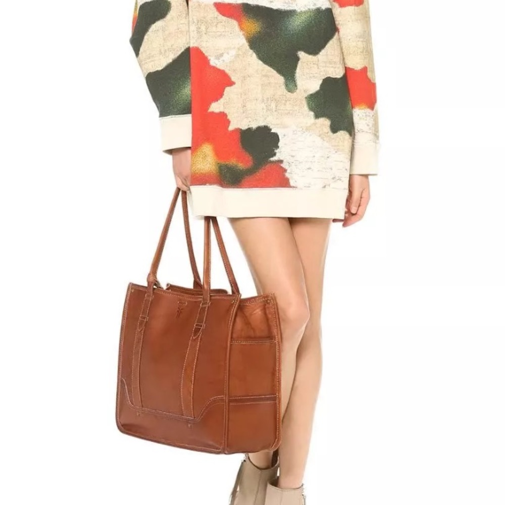 NWT Frye Campus Shopper in Saddle - Picture 3 of 8