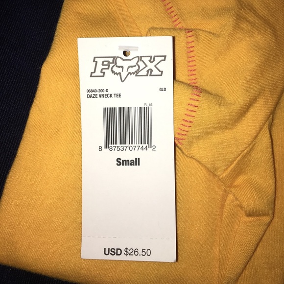 🆕 Fox Racing Women's Daze Vneck Tee Short Sleeve - Picture 4 of 5