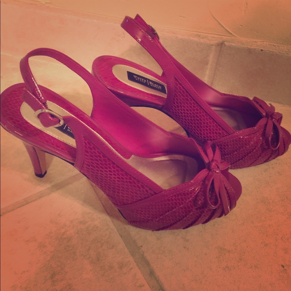 Violet WHBM Heels -Size 7.5