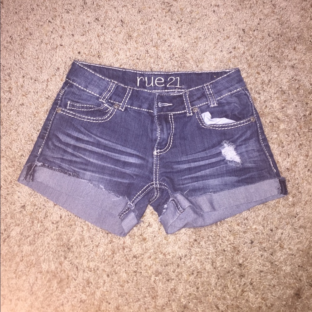 Jean shorts