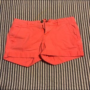 Neon coral Aeropostale shorts